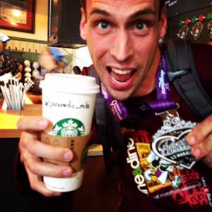 Starbucks and a Medal!